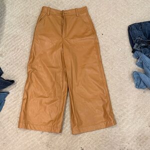 A.L.C. Women's Tan Ankle Pants